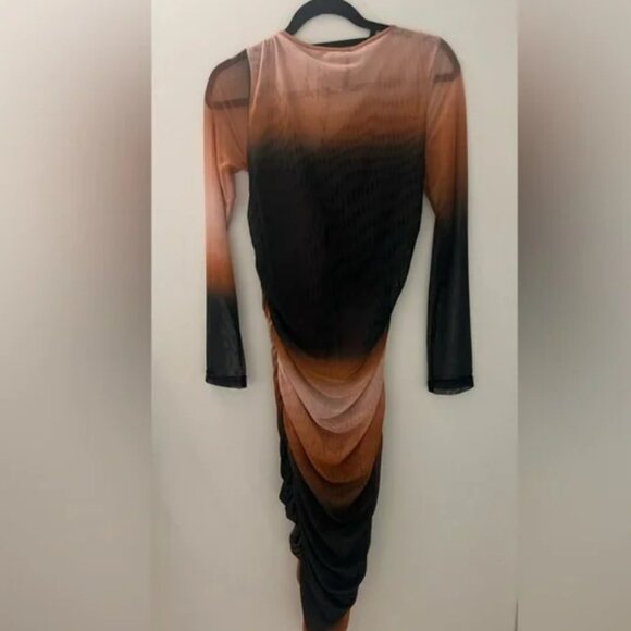 NWT! HERSKIND Jada Dress Ombré bodycon size small/Medium with adjustable length - Picture 3 of 9